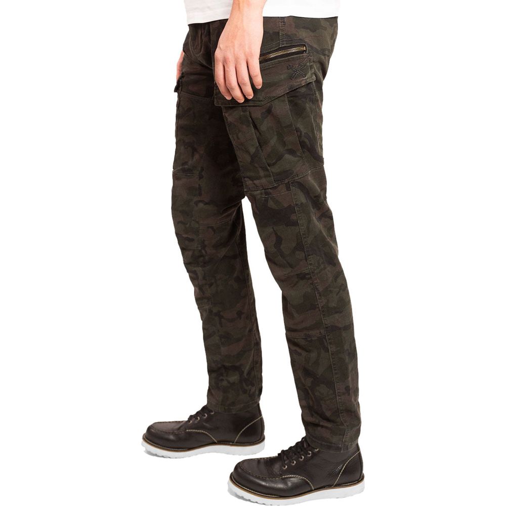 John Doe Stroker Protective Cargo Trouser With XTM Fiber Camouflage Brown FREE 1 YEAR Returns, FREE UK Delivery | ThrottleChimp