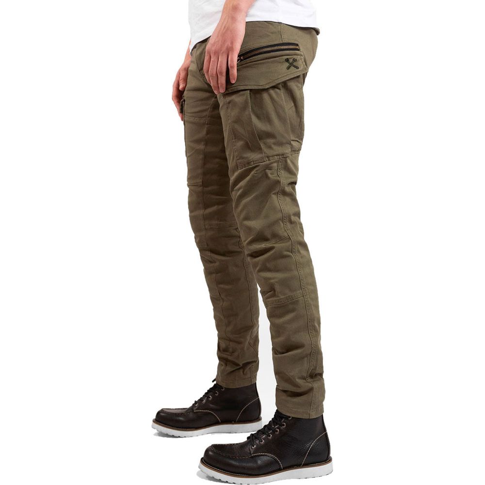 John Doe Stroker Protective Cargo Trouser Olive FREE 1 YEAR Returns, FREE UK Delivery | ThrottleChimp