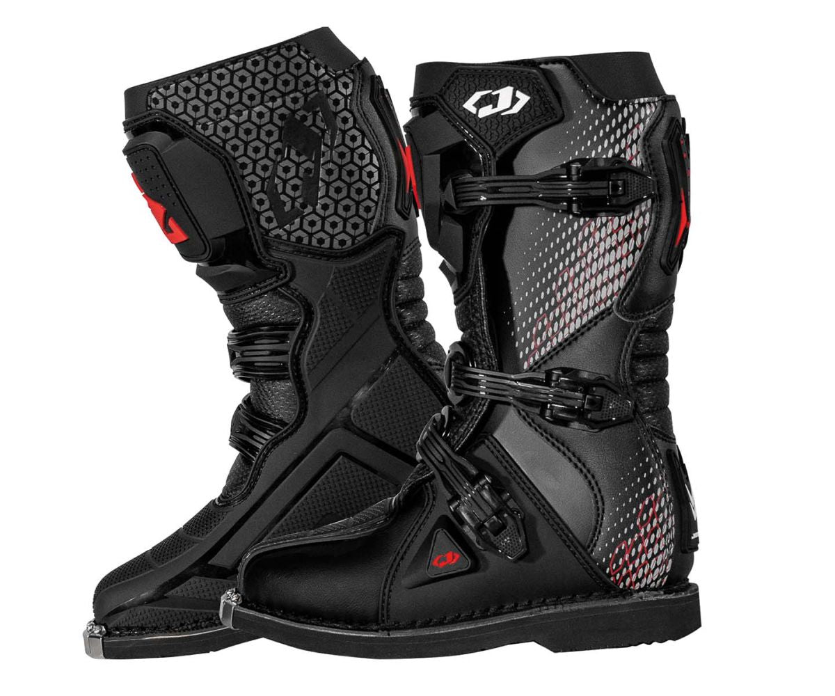 Jopa Forza Kids MX Boots Black FREE 1 YEAR Returns, FREE UK Delivery | ThrottleChimp