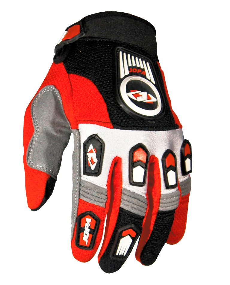 Jopa Legend Kids MX Gloves Black / Red FREE 1 YEAR Returns, FREE UK Delivery | ThrottleChimp