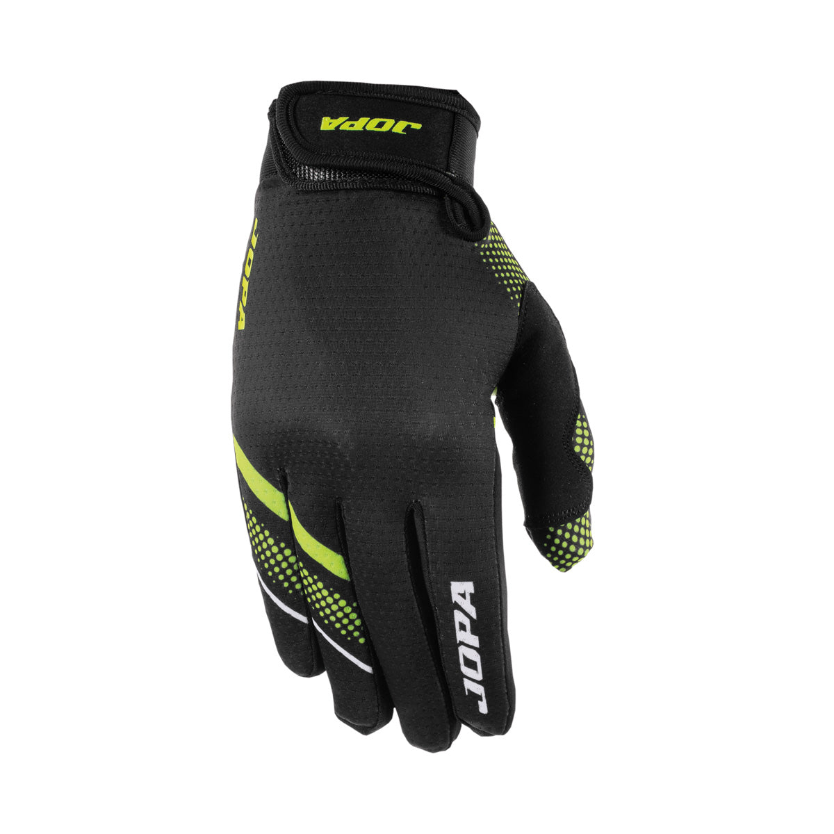 Jopa MX-14 MX Gloves Black / Fluo Yellow FREE 1 YEAR Returns, FREE UK Delivery | ThrottleChimp