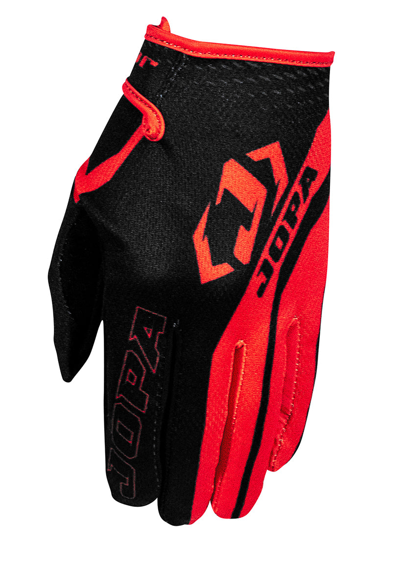 Jopa MX-9 MX Gloves Black / Red FREE 1 YEAR Returns, FREE UK Delivery | ThrottleChimp