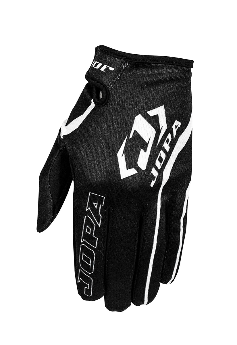 Jopa MX-9 MX Gloves Black / White FREE 1 YEAR Returns, FREE UK Delivery | ThrottleChimp