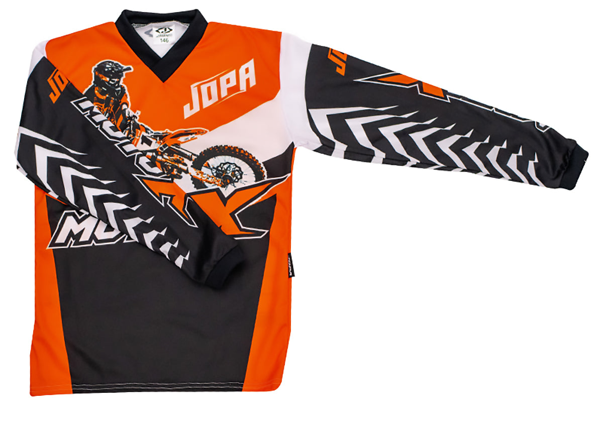 Jopa Moto-X-Baby MX Jersey Orange FREE 1 YEAR Returns, FREE UK Delivery | ThrottleChimp