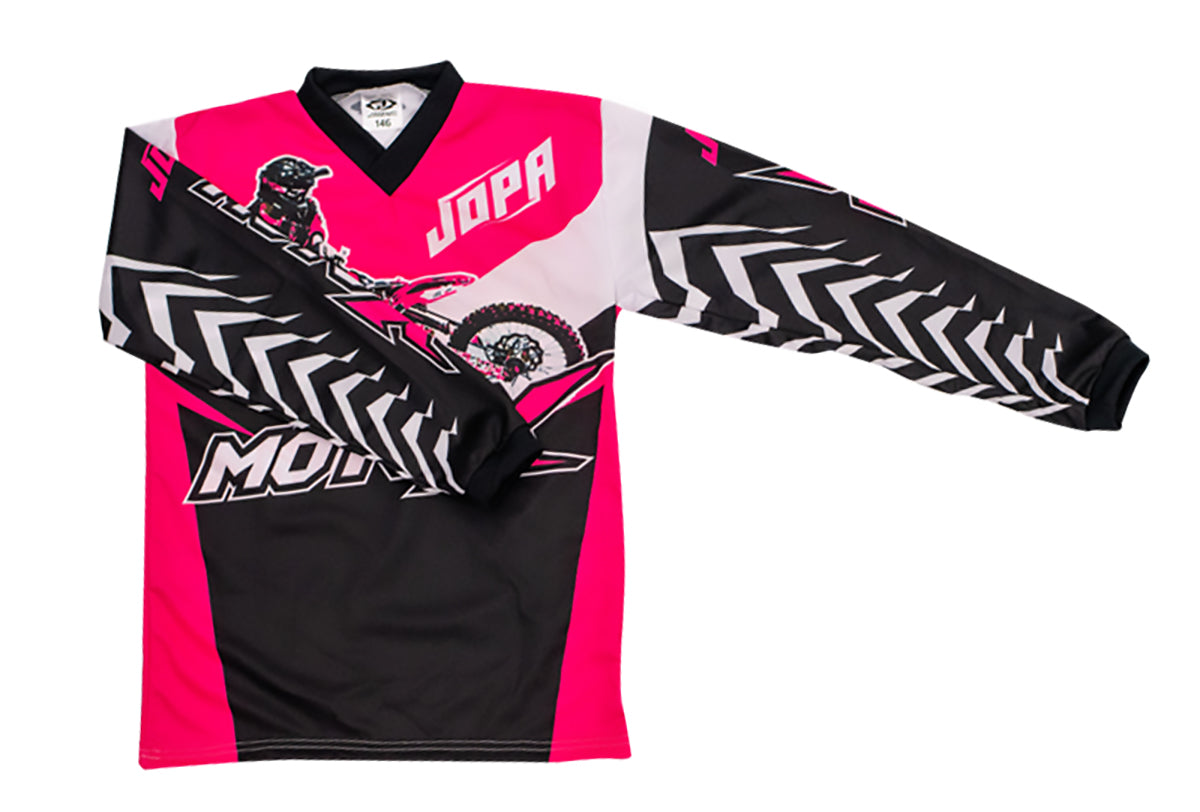 Jopa Moto-X-Baby MX Jersey Pink FREE 1 YEAR Returns, FREE UK Delivery | ThrottleChimp