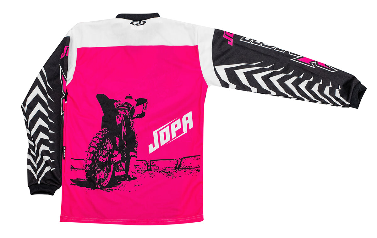 Jopa Moto-X-Baby MX Jersey Pink FREE 1 YEAR Returns, FREE UK Delivery | ThrottleChimp