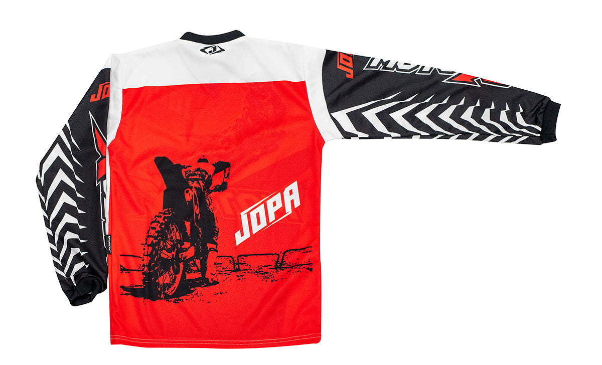 Jopa Moto-X-Baby MX Jersey Red FREE 1 YEAR Returns, FREE UK Delivery | ThrottleChimp