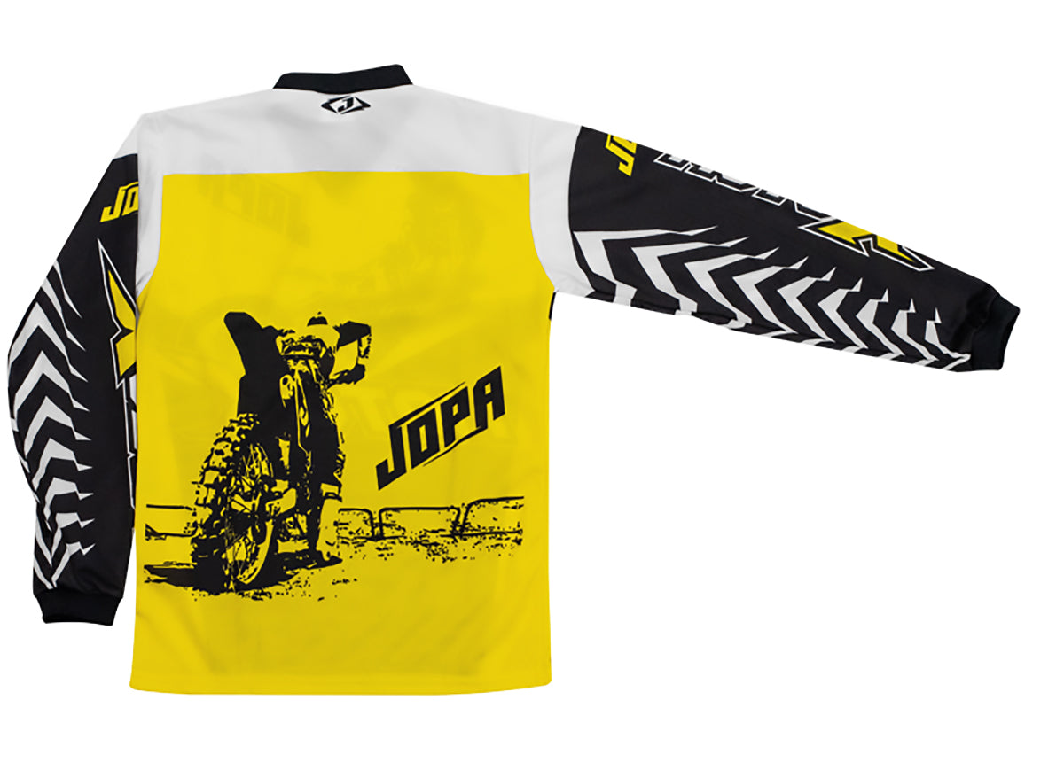 Jopa Moto-X-Baby MX Jersey Yellow FREE 1 YEAR Returns, FREE UK Delivery | ThrottleChimp