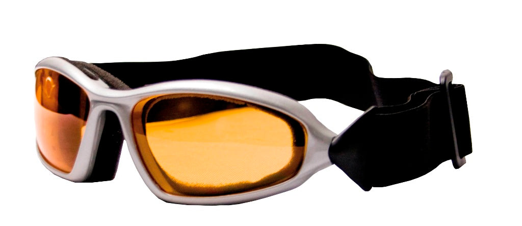 Jopa Rattler Sunglasses Silver / Orange FREE 1 YEAR Returns, FREE UK Delivery | ThrottleChimp