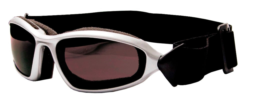 Jopa Rattler Sunglasses Silver / Smoke FREE 1 YEAR Returns, FREE UK Delivery | ThrottleChimp