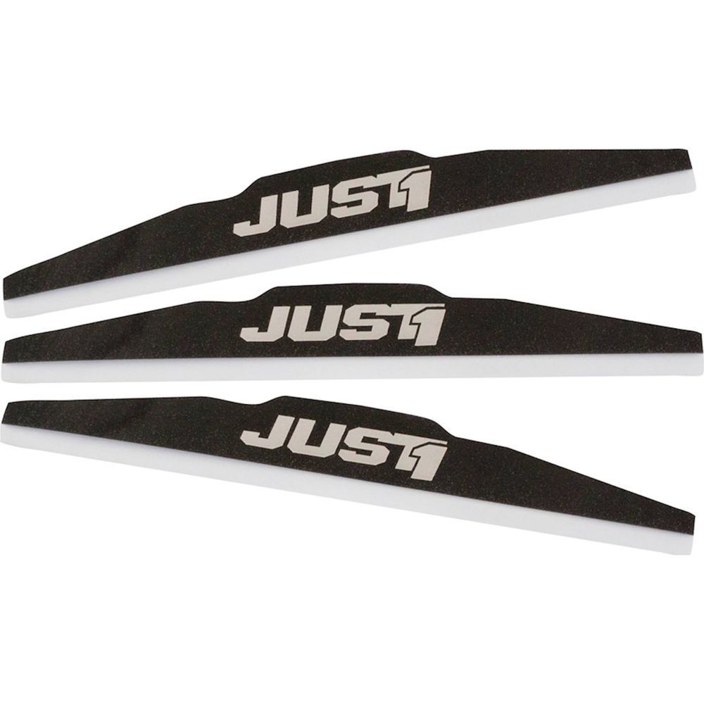 Just1 Mudvisor 3 Pack Black (Image 2) - ThrottleChimp