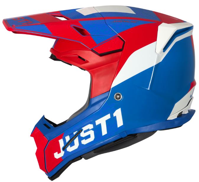 Just1 J-22 Kids Adrenaline Red / Blue / White FREE 1 YEAR Returns, FREE UK Delivery | ThrottleChimp