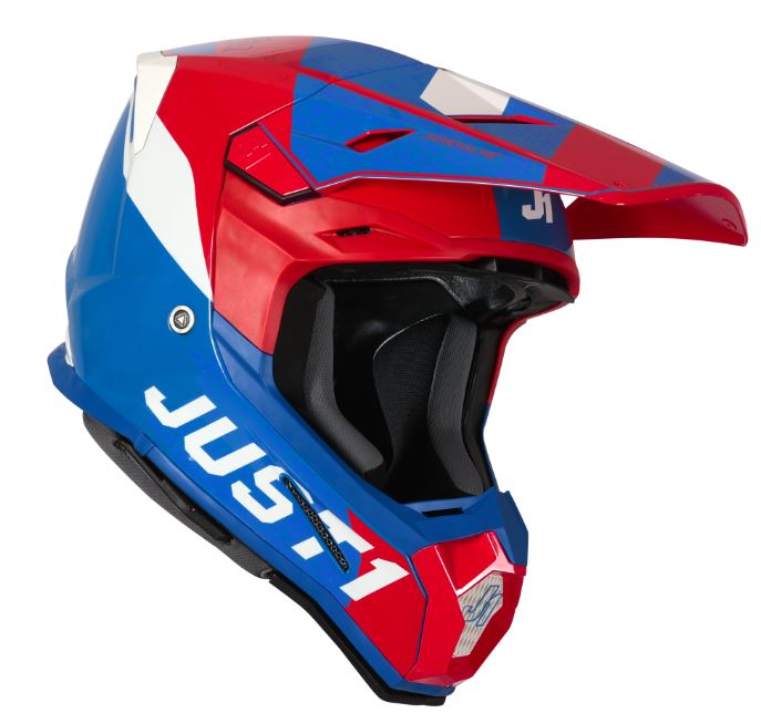 Just1 J-22 Kids Adrenaline Red / Blue / White FREE 1 YEAR Returns, FREE UK Delivery | ThrottleChimp