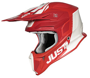 Just1 J18 Pulsar Red / White FREE 1 YEAR Returns, FREE UK Delivery | ThrottleChimp