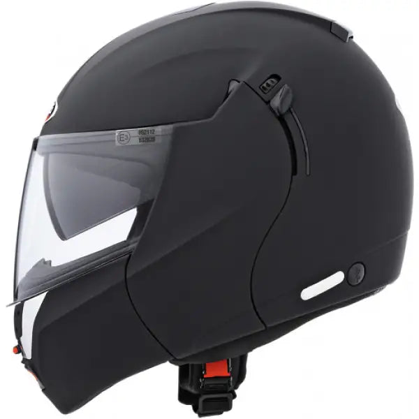 Caberg Justissimo GT Plain Flip-Up Helmet Metal Black (Image 2) - ThrottleChimp