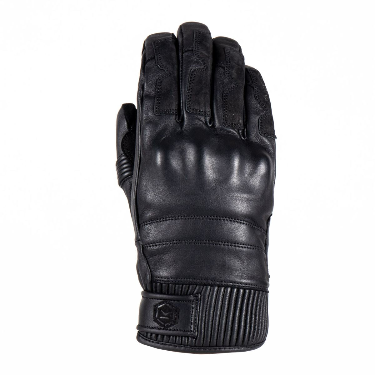 Knox Hadleigh Leather Gloves Black FREE 1 YEAR Returns, FREE UK Delivery | ThrottleChimp