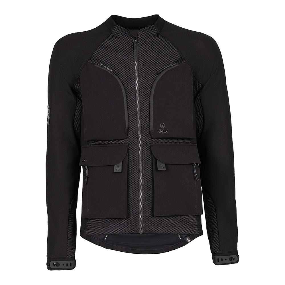 Knox Tor Textile Jacket Black FREE 1 YEAR Returns, FREE UK Delivery | ThrottleChimp