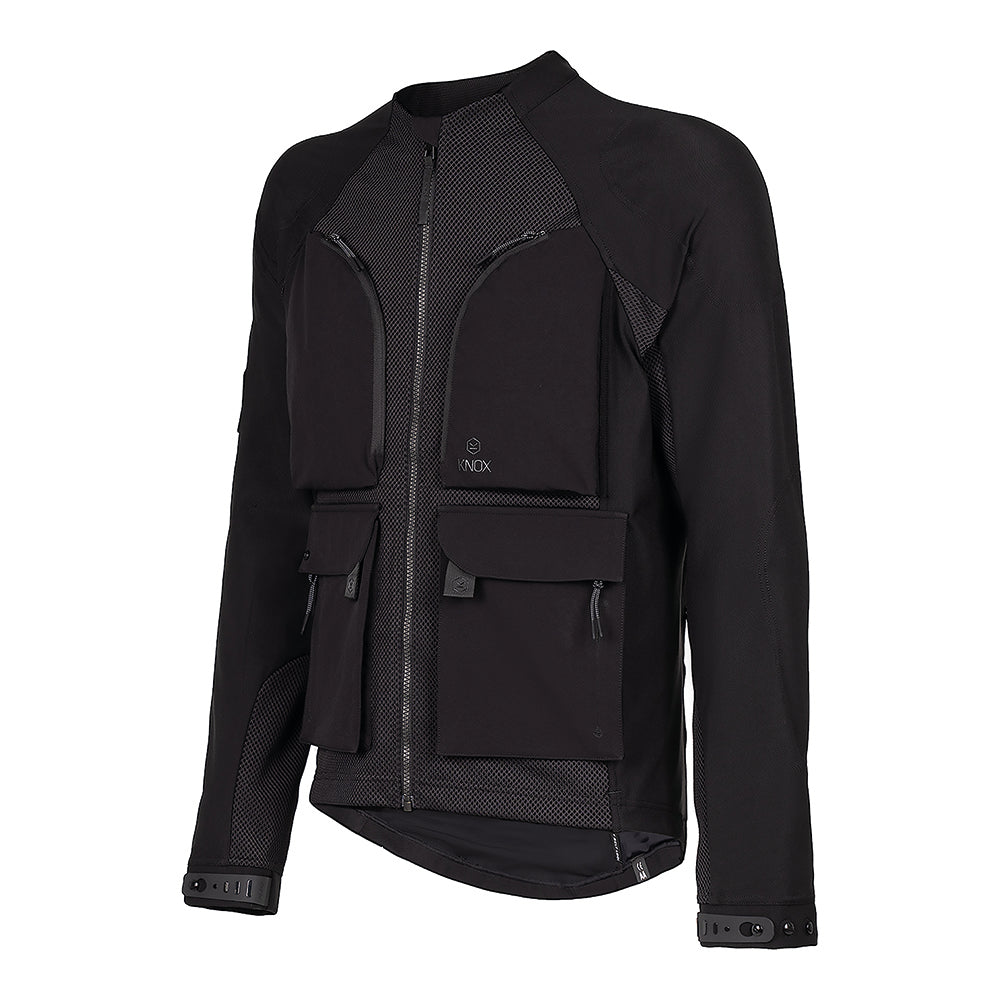 Knox Tor Textile Jacket Black FREE 1 YEAR Returns, FREE UK Delivery | ThrottleChimp