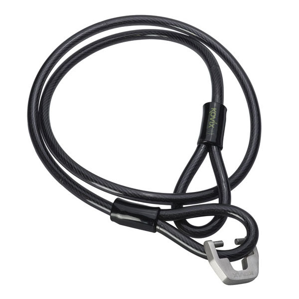 Kovix KSA Security Cable With Adaptor 1500mm KD6 - ThrottleChimp