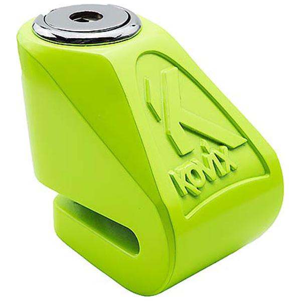 Kovix KN1 Mini Disc Lock 6mm Fluo Green (Image 3) - ThrottleChimp