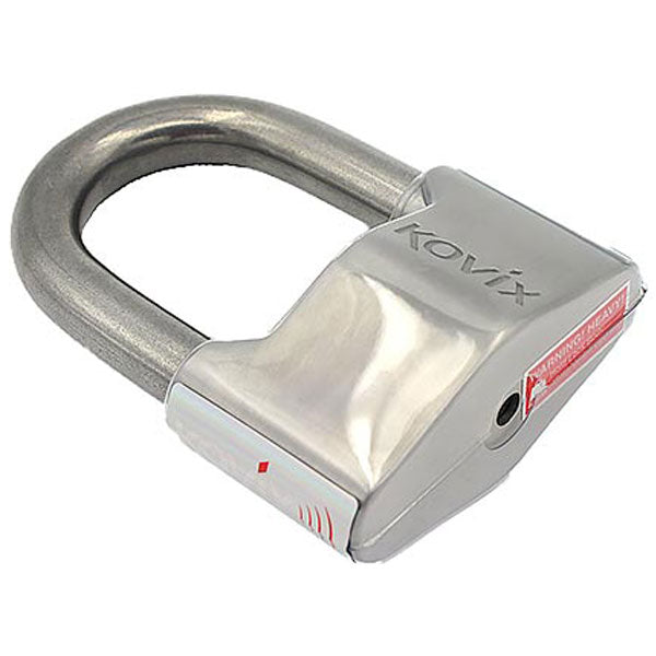 Kovix KSU U Lock 45mm X 69mm X 16mm Brushed Metal - ThrottleChimp