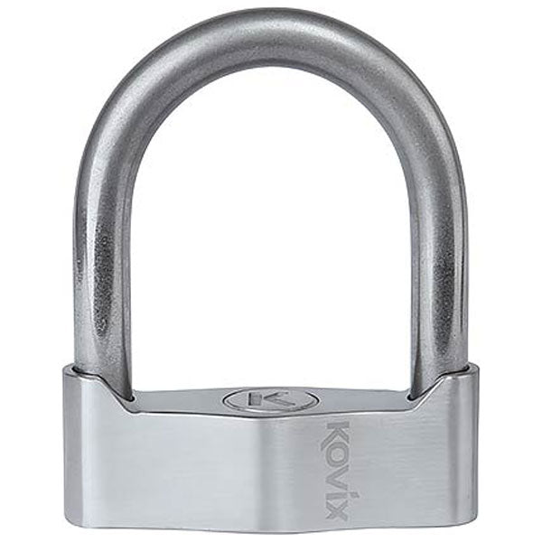 Kovix KSU U Lock 88mm X 102mm X 18mm Brushed Metal - ThrottleChimp