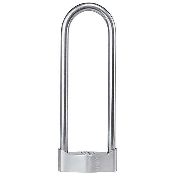 Kovix KSU U Lock 88mm X 310mm X 18mm Brushed Metal (Image 4) - ThrottleChimp