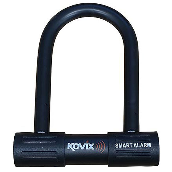 Kovix KTL Alarmed U Lock Black - 210mm X 128mm X 16mm - ThrottleChimp