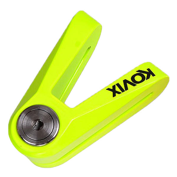 Kovix KVZ1 Disc Lock 6mm Fluo Green (Image 2) - ThrottleChimp