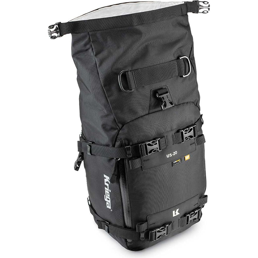 Kriega US20 Drypack Black - 20 Liters (Image 3) - ThrottleChimp