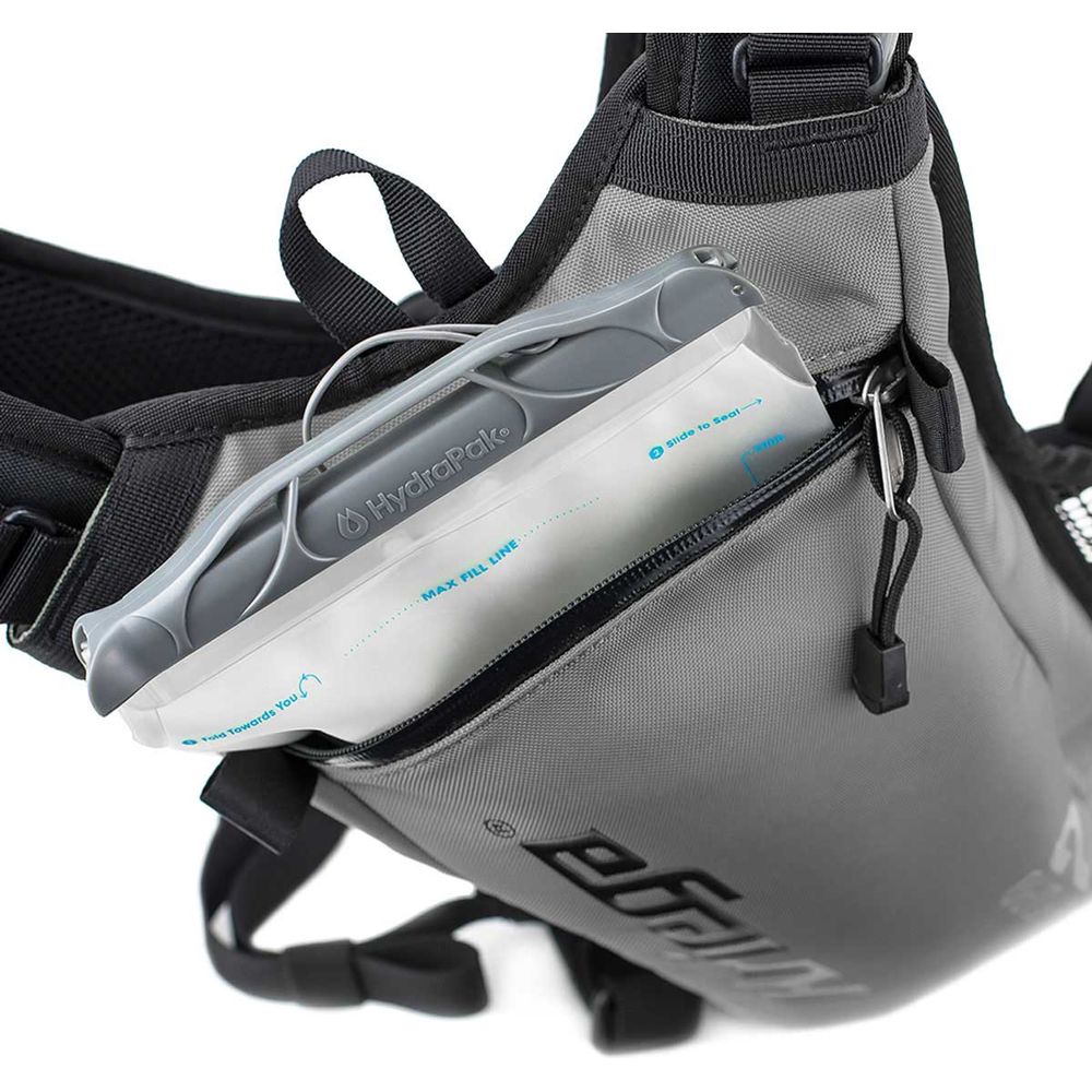 Kriega Hydro 2 Hydration Backpack Silver - 2 Liters (Image 5) - ThrottleChimp