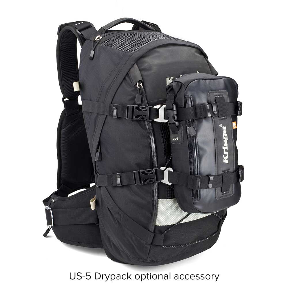 Kriega R35 Backpack Black - 35 Liters (Image 6) - ThrottleChimp