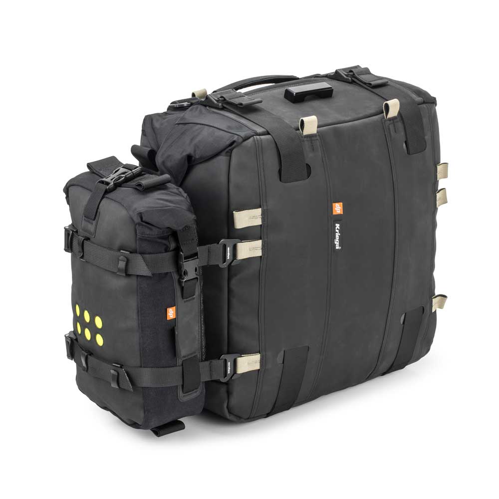 Kriega OS 6 Adventure Pack Black - 6 Liters (Image 3) - ThrottleChimp