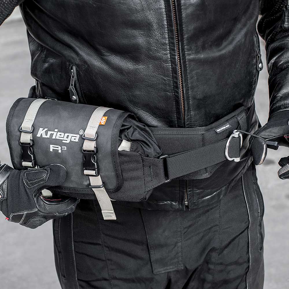 Kriega R3 Waistpack Black - 3 Liters (Image 4) - ThrottleChimp