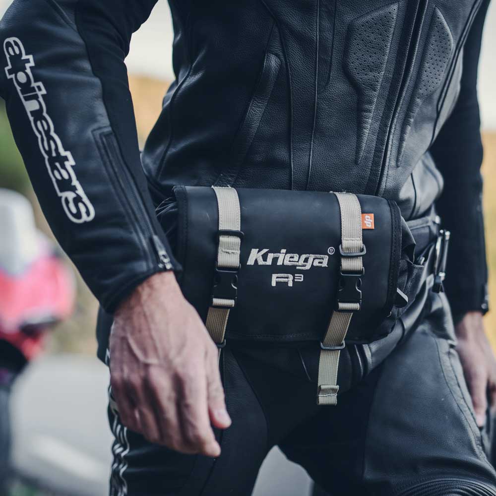 Kriega R3 Waistpack Black - 3 Liters (Image 5) - ThrottleChimp