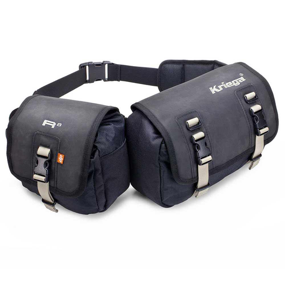 Kriega R8 Waistpack Black - 8 Liters - ThrottleChimp