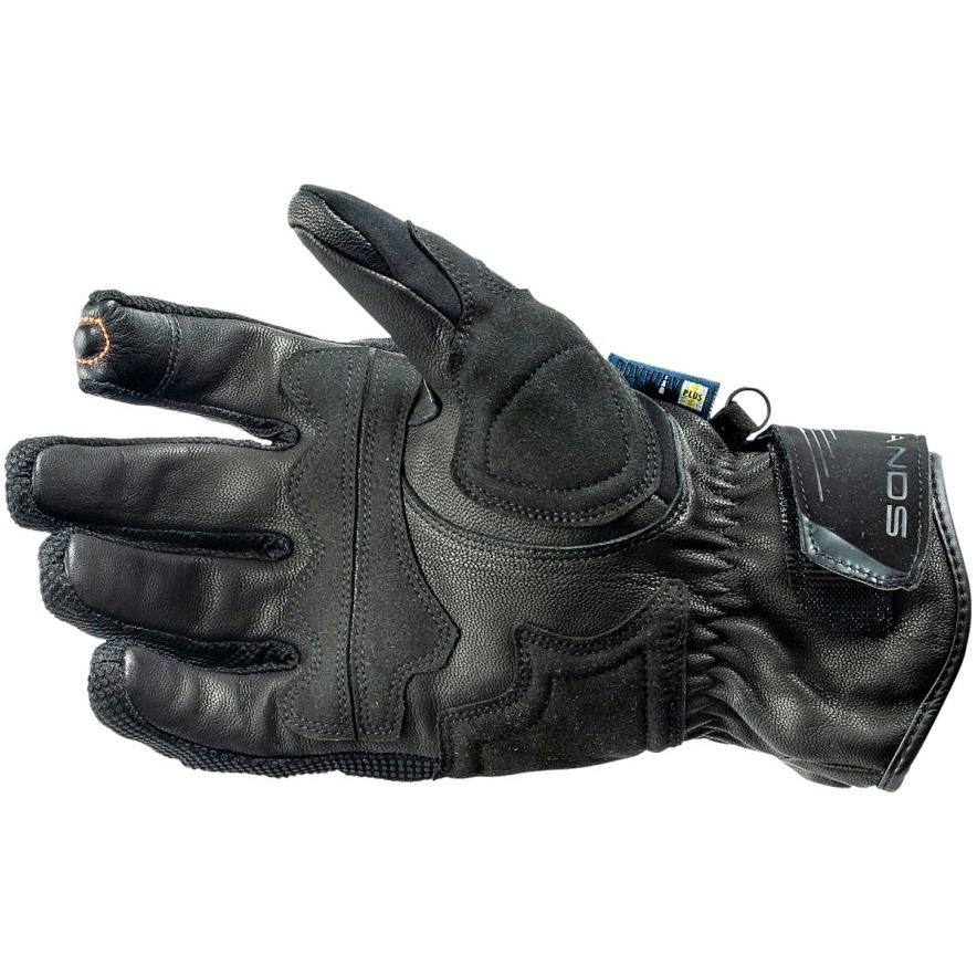 Lindstrands Sveg Waterproof Textile Gloves Black FREE 1 YEAR Returns, FREE UK Delivery | ThrottleChimp