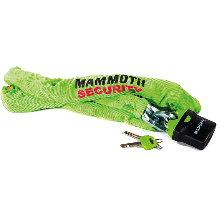 Mammoth Security Lock & Chain Security - 1.8 M - ThrottleChimp