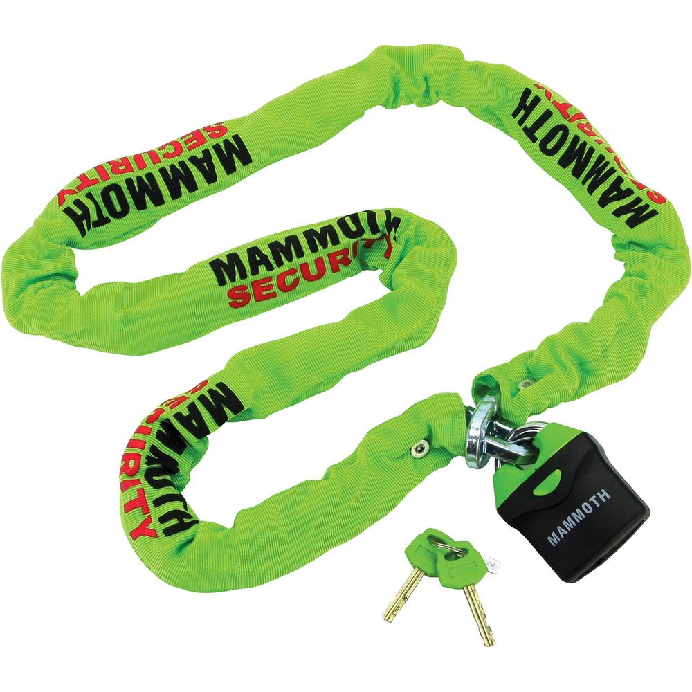 Mammoth Security Lock & Chain Security - 1.8 M (Image 2) - ThrottleChimp