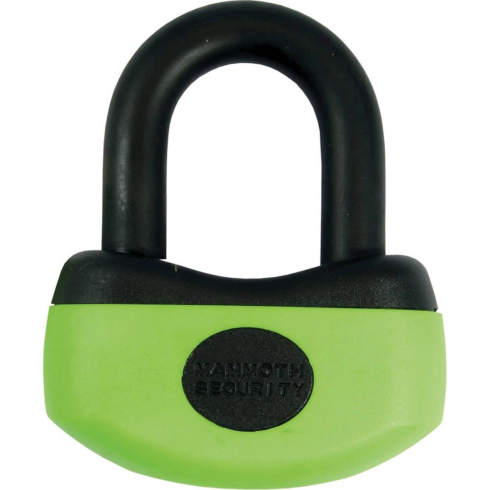 Mammoth Security Thatcham Mini U-Disc Lock With 13mm Pin And Free Reminder Coil - ThrottleChimp