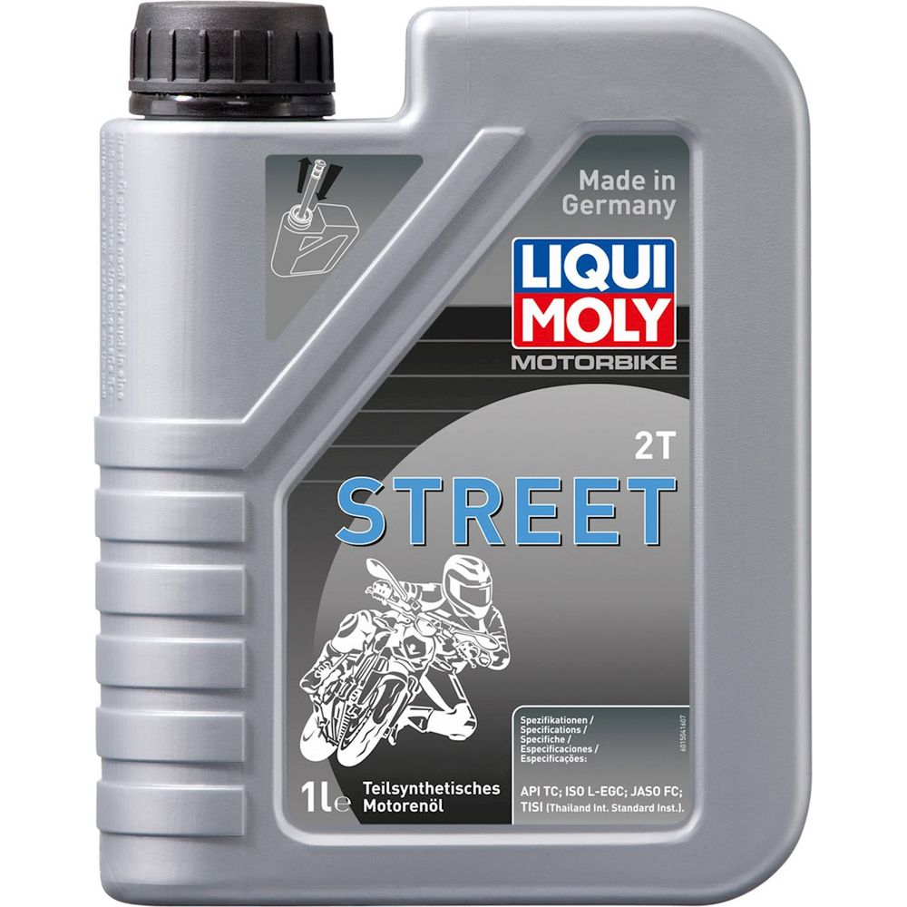 Liqui Moly 2 Stroke Semi Synthetic Motorbike Street Oil - ThrottleChimp