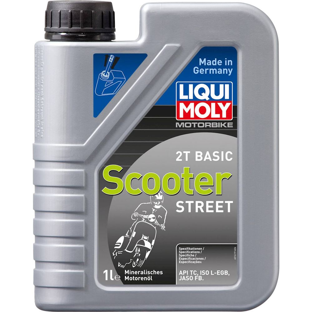 Liqui Moly 2 Stroke Mineral Basic Scooter Oil - ThrottleChimp