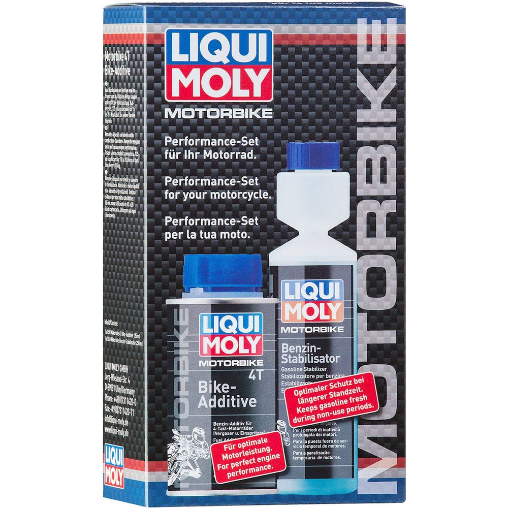 Liqui Moly Performance Set 4T Additive + Gas Stabilizer - ThrottleChimp