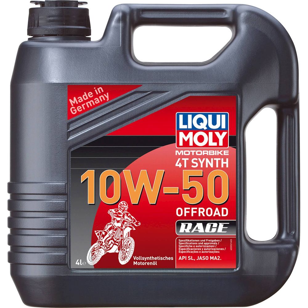 Liqui Moly 4 Stroke Fully Synthetic Offroad Race 10W-50 Oil (Image 3) - ThrottleChimp