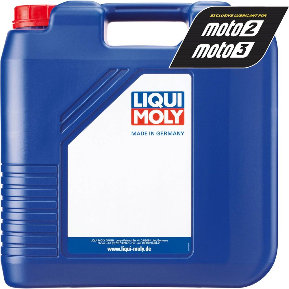 Liqui Moly 4 Stroke Fully Synthetic Street Race 10W-50 Oil (Image 4) - ThrottleChimp