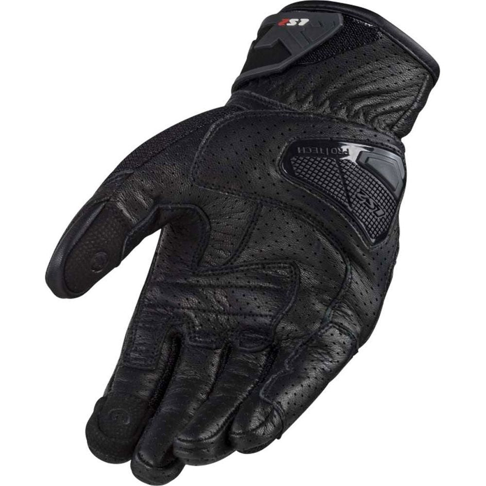 LS2 Air Raptor Textile Gloves Black (Image 2) - ThrottleChimp