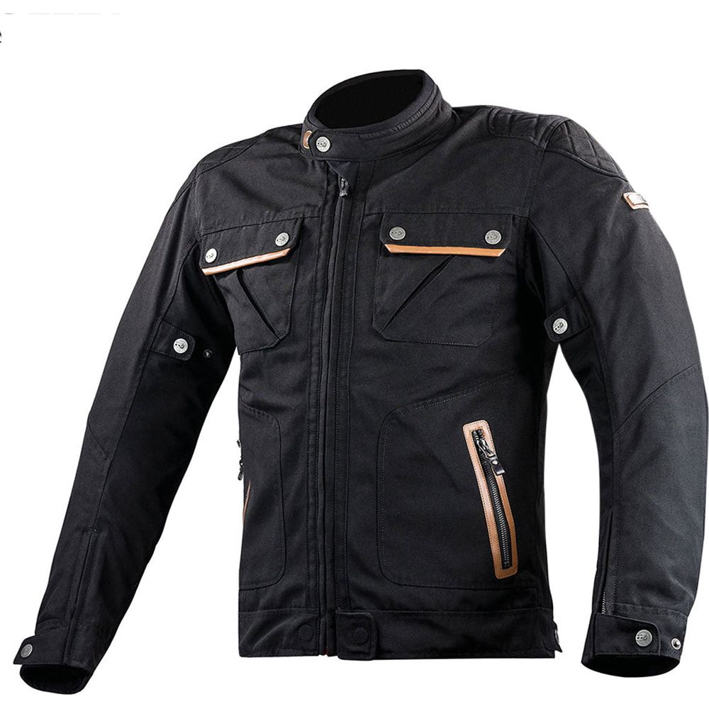 LS2 Bullet Textile Jacket Black - ThrottleChimp