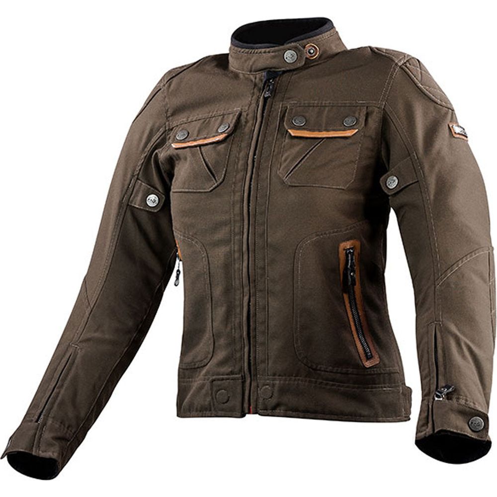 LS2 Bullet Ladies Textile Jacket Brown - ThrottleChimp