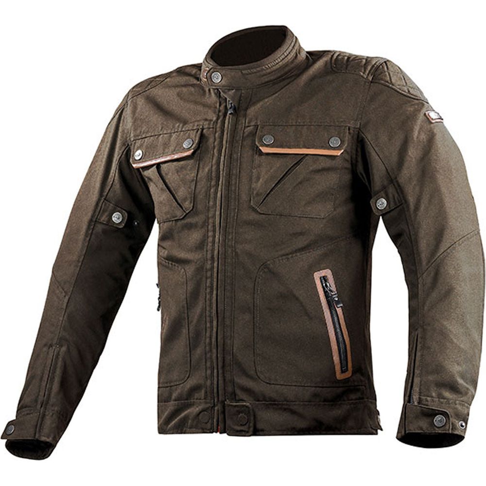 LS2 Bullet Textile Jacket Brown - ThrottleChimp