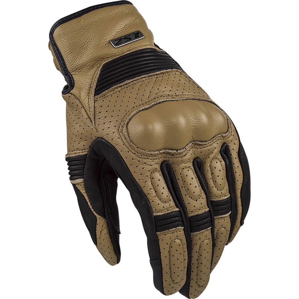 LS2 Duster Leather Gloves Brown / Black - ThrottleChimp